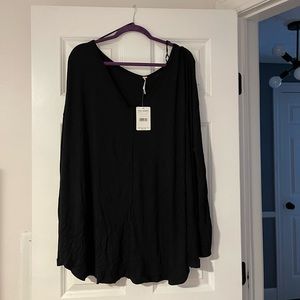 Free people oversized tunic long sleeve NWT